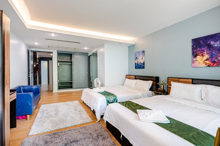 Bedroom 2, Villa Beverly Private Infinity Pool with Seaview near Kata Beach, Pulau Phuket
