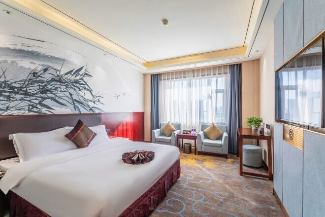 Bedroom 4, Huafeng Huatian Hotel, Yongzhou