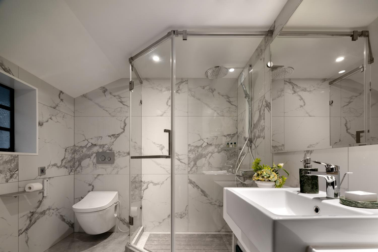 Bathroom 3, Anhe Garden Hotel, Shanghai