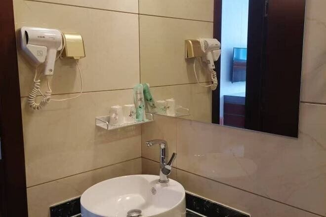 Bathroom 4, Yinhe Hotel, Xilin Gol