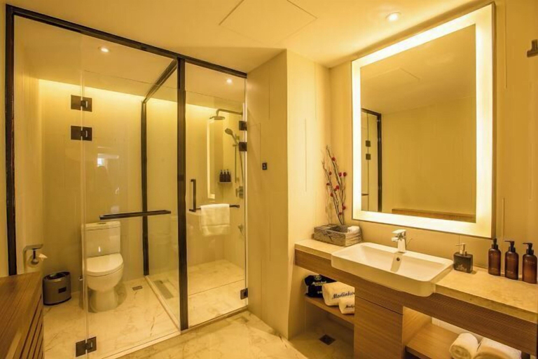 Bathroom 4, Merlinhod Hotel(Dalian High-Tech Wanda Plaza Store), Dalian