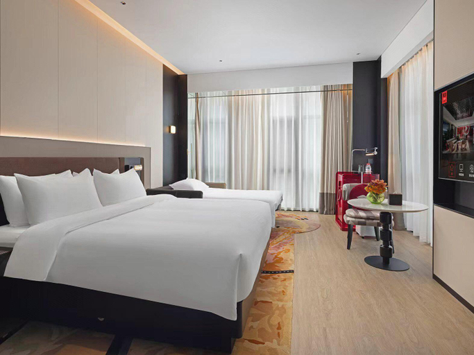 Bedroom, Radisson Red Yangzhou Slender West Lake, Yangzhou
