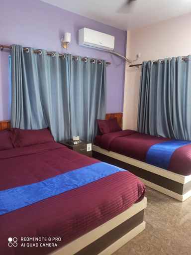Bedroom 2, Hotel namo buddha, Narayani