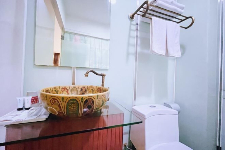 Bathroom 3, Bati Yangguang Chain Hotel Meizhou Meilong, Meizhou