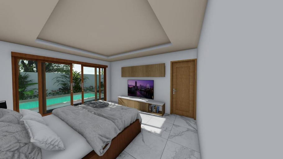 Bedroom 2, Danika'A villa ubud I, Gianyar