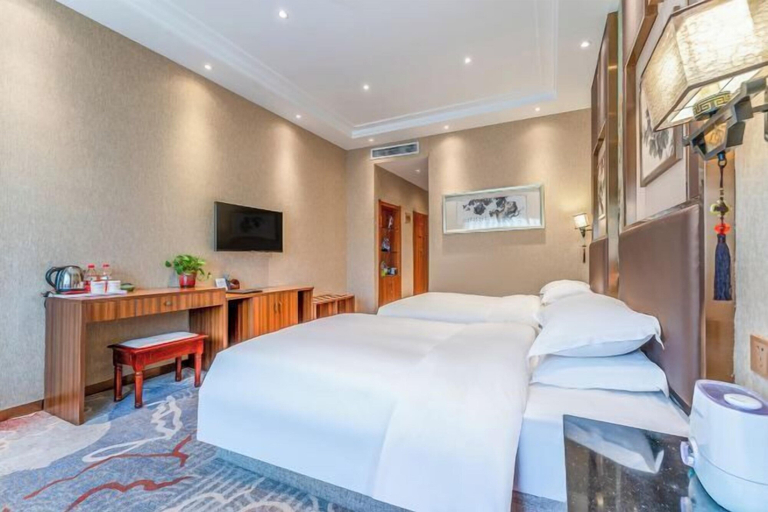Bedroom 3, Mudan Hotel, Heze