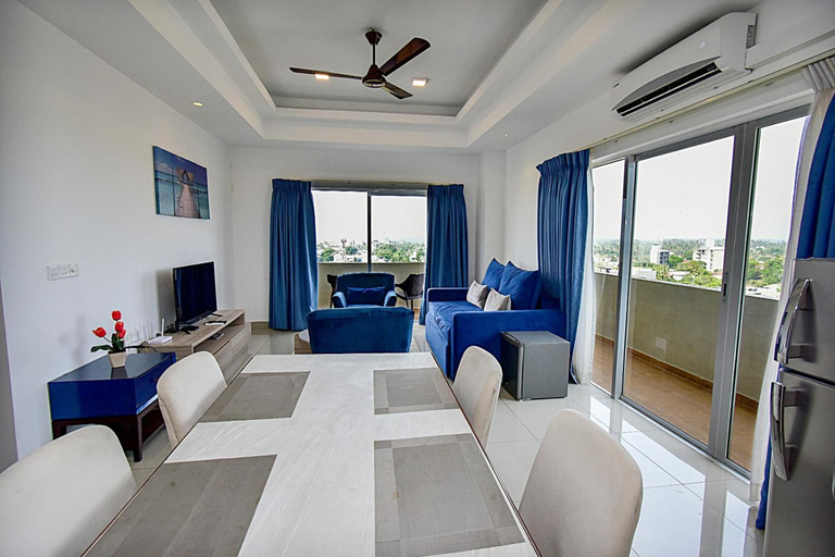 Bedroom 3, Ocean Breeze Negombo- TidesEnd Luxury Beach Apartments, Negombo