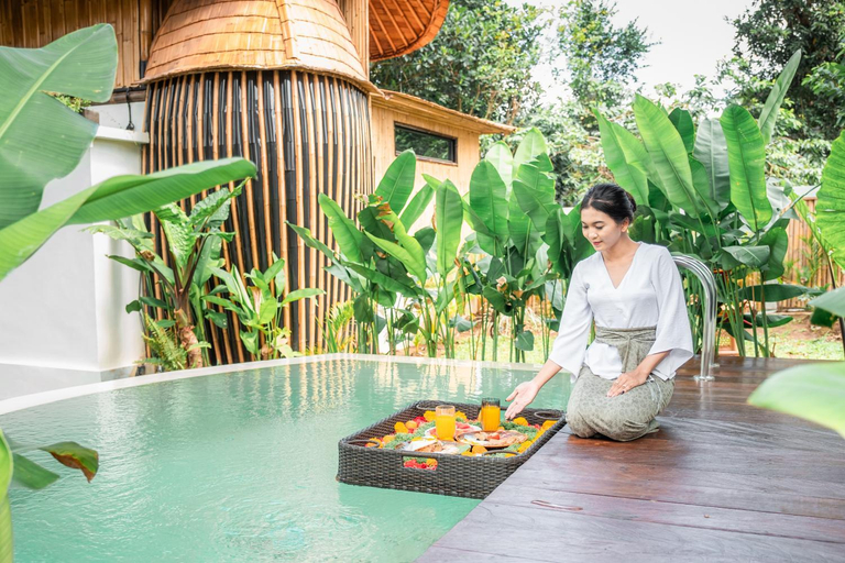 Swimming pool 2, Bamboo Asri Ubud, Gianyar