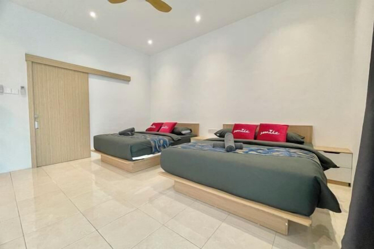 Bedroom 3, Spacious Home with Private Swimming Pool in Langkawi by Zervin, Langkawi