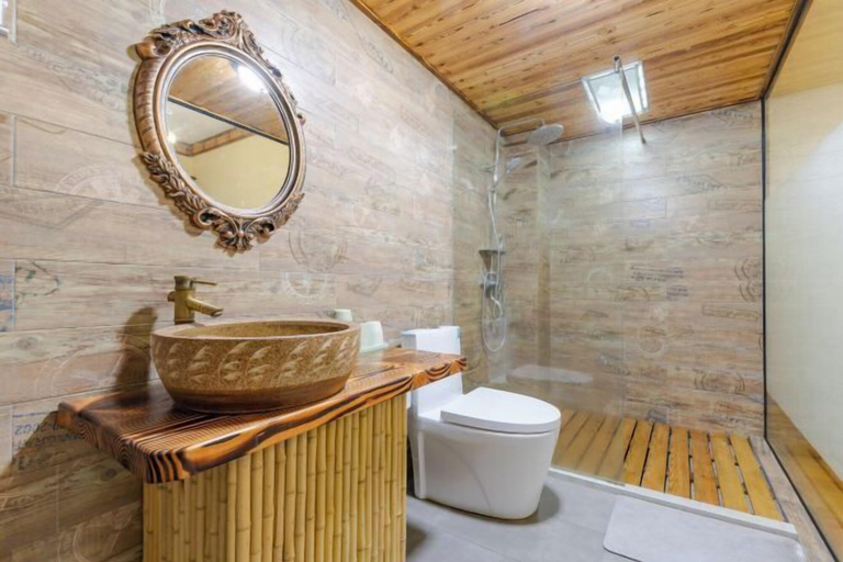 Bathroom 4, Moganshan Yingju Villa, Huzhou