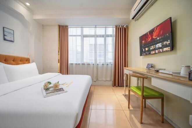 Bedroom 3, Aifel Boutique Hotel (Nanjing Shengtai Road), Nanjing