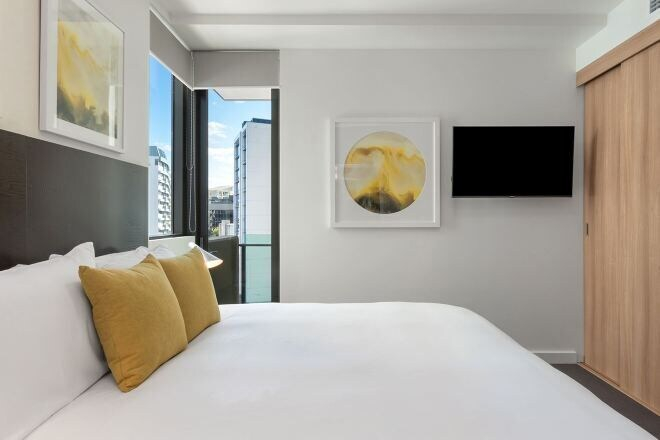 Bedroom, Quattro on Astor, Spring Hill