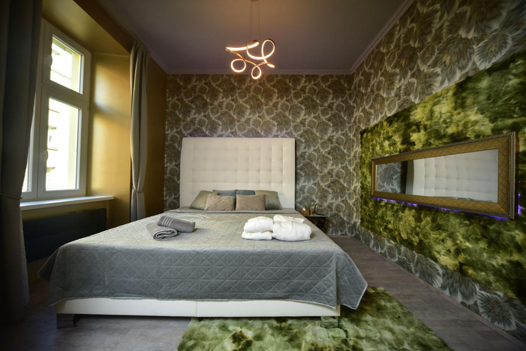 Bedroom 2, Vltava Design Apartments, Praha 8