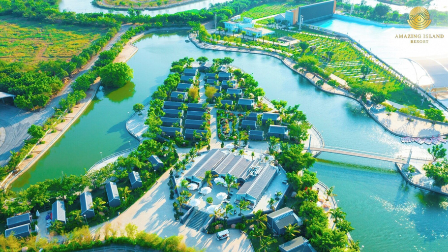 Aerial view 2, Amazing Island Resort, Long Thành