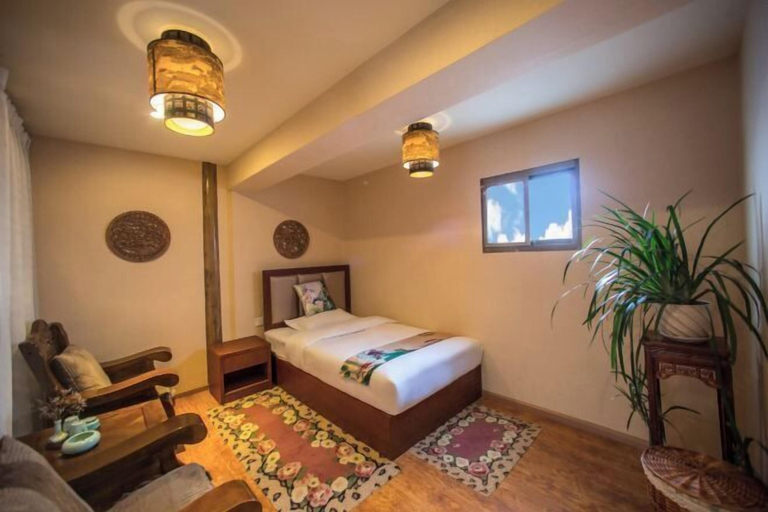 Bedroom 2, Colorful·Muyun inn, Baoshan