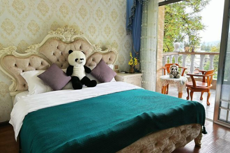 Bedroom 3, Wenfeng Villa, Ya'an
