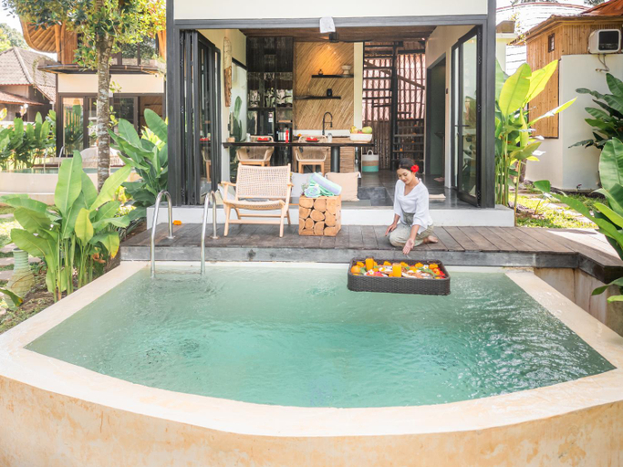 Swimming pool 5, Bamboo Asri Ubud, Gianyar