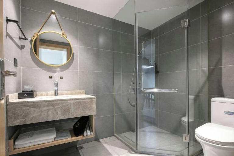 Bathroom 3, Maishang City Hotel (Baishazhou Branch), Hengyang