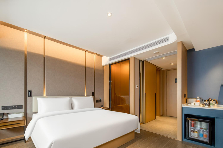 Bedroom 2, Atour Hotel FuzhouShangxiahangDadao subway station, Fuzhou