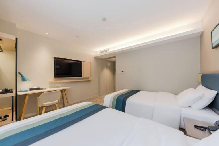 Bedroom, Homeinn Selected Hotel (Shanghai Train Station South Square), Shanghai