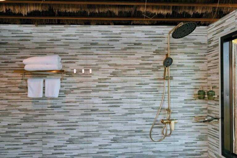 Bathroom 4, Oasis Yurt Villa @ Doi Lan, Mae Suai
