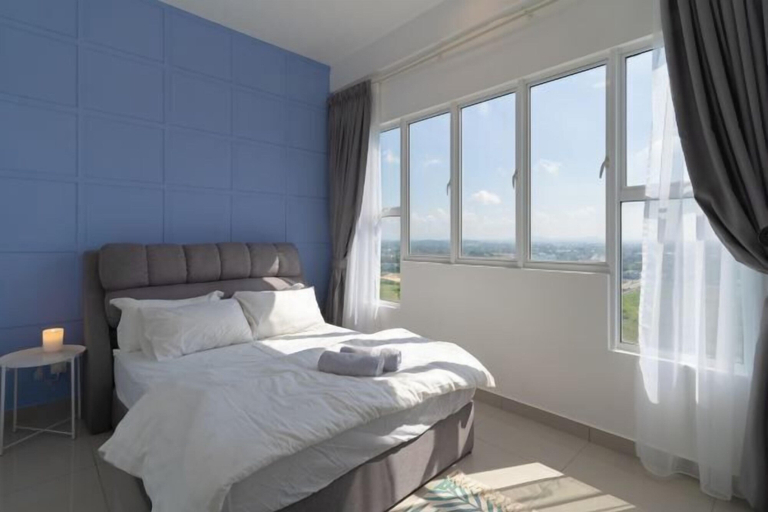 Bedroom 4, Amber Cove Impression City Melaka by Dawn Stay Free Netflix, Malacca City