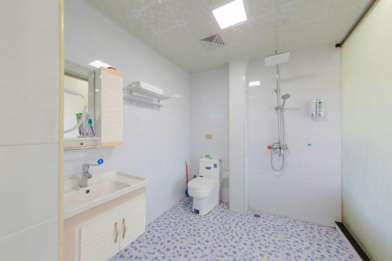 Bathroom 3, Youpeng Holiday Hotel, Huangshi
