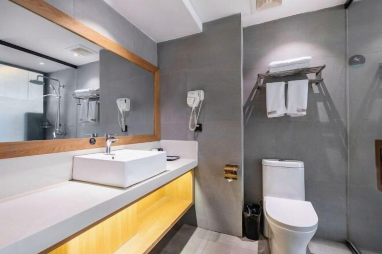 Bathroom 3, Boke City Art Hotel, Wuhu