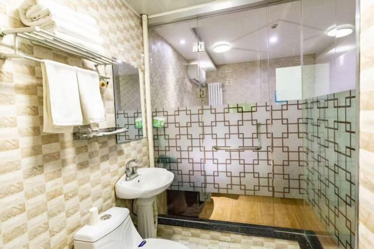 Bathroom 3, Runshang Hotel (Harbin Engineering University), Harbin