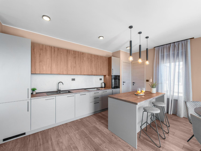 Kitchen 4, Apartment Near Beach With sea View, Brtonigla