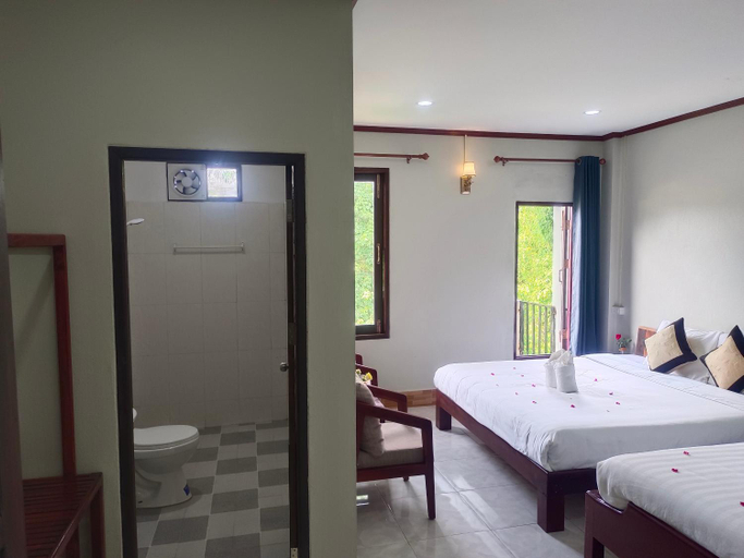 Bedroom 3, Dok Champa Vangvieng Resort, Vangvieng