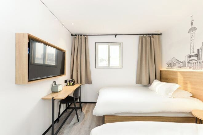 Bedroom 2, Changee Hotel MiNi (Shanghai Zhangjiang Jinke Road Subway Station), Shanghai