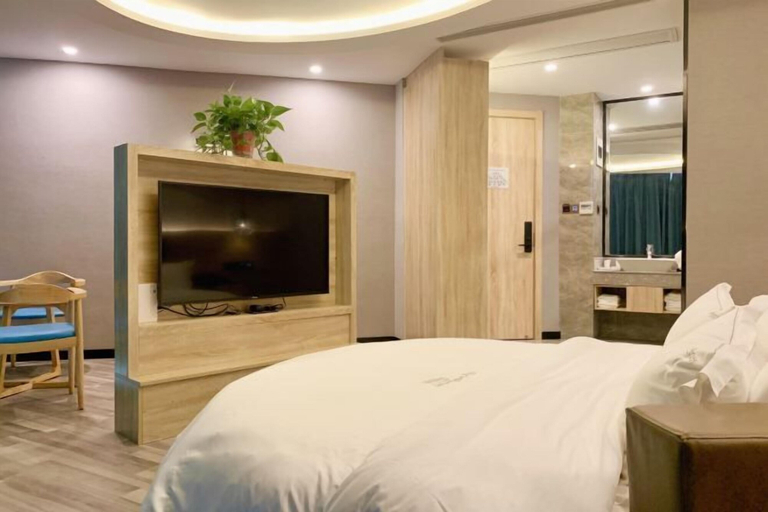 Bedroom 3, Qingmu Select Hotel (Jintan No.4 Middle School Yaoban Branch), Changzhou