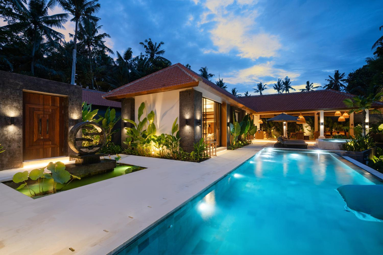 Swimming pool 3, Villa Le Lotus Bleu by BaliSuperHost, Gianyar