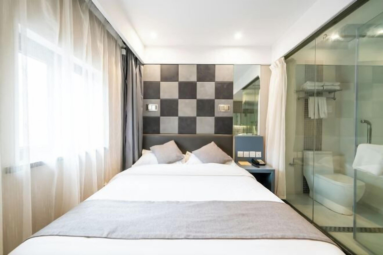 Bedroom 3, Sushi Select Hotel (Caoyang Road Subway Station), Shanghai