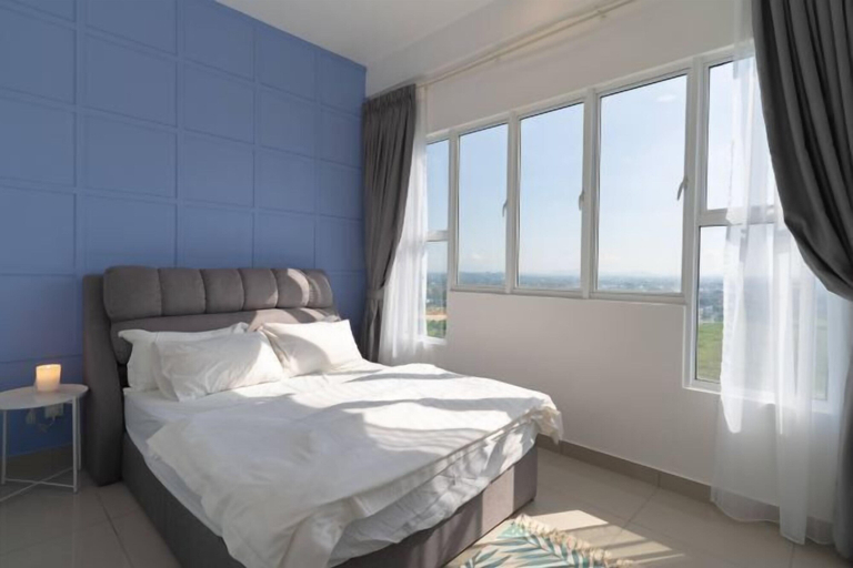 Bedroom 4, Amber Cove Impression City Melaka by Dawn Stay Free Netflix, Malacca City