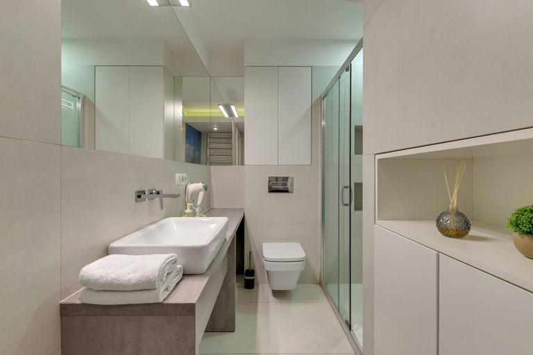 Bathroom 3, Szafarnia 1 by Grand Apartments, Gdańsk City