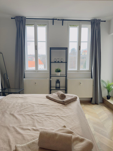 Bedroom 2, Apartman v centru Krumlova, Český Krumlov
