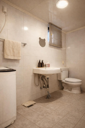 Bathroom, 연지 White Linen House, Mapo