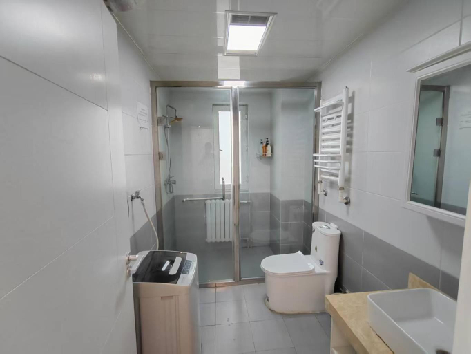 Bathroom, Central Avenue Apartment, Harbin