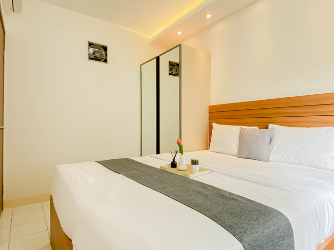 Bedroom 2, Practical 2BR for 4 Pax at Podomoro Golf View Apartment By Travelio, Bogor