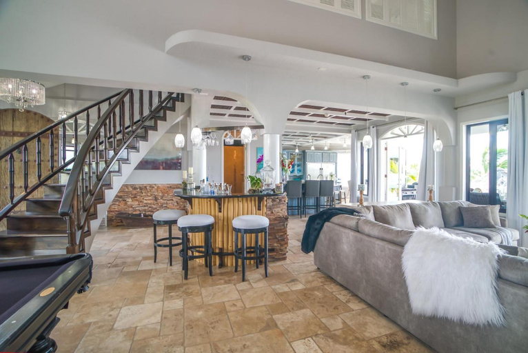 Floor plans 2, Kairos - Luxury Oceanfront Villa w 2 Pools Beach Pier
