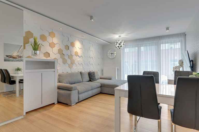 Living area 4, Szafarnia 1 by Grand Apartments, Gdańsk City