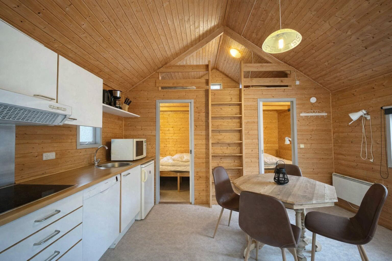 Private kitchen, Rødhus Camping, Jammerbugt