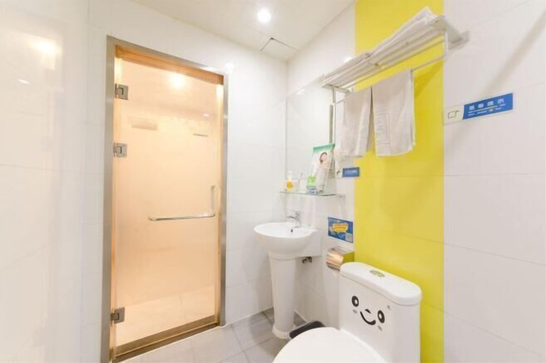 Bathroom 3, Lin Luo Hotel (Shijiazhuang Time Street), Shijiazhuang