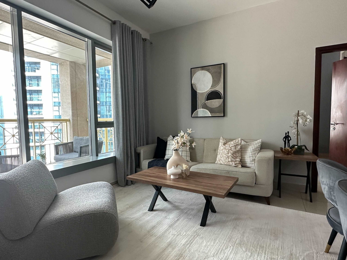 Room 2, Silkhaus Luxury 1BR Emaar Near Burj Khalifa, Dubai