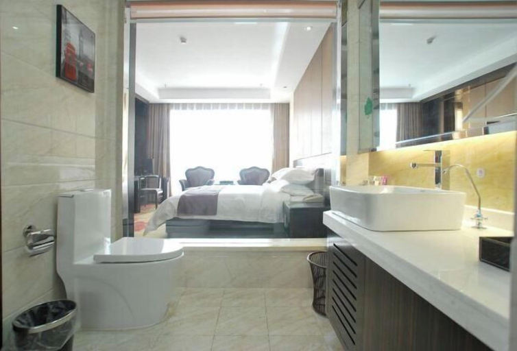 Bathroom 4, Kai Bin Hotel, Baiyin