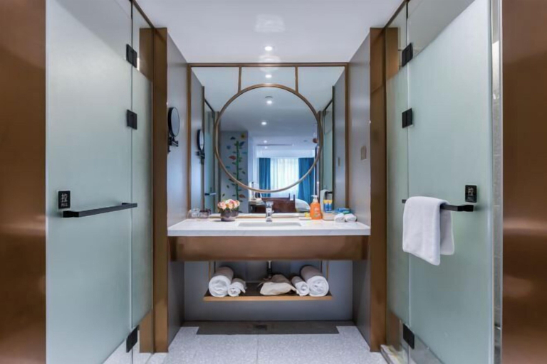 Bathroom 5, Hangzhou Yabo Hotel (Wulin Square Jianguo North Road Subway Station), Hangzhou