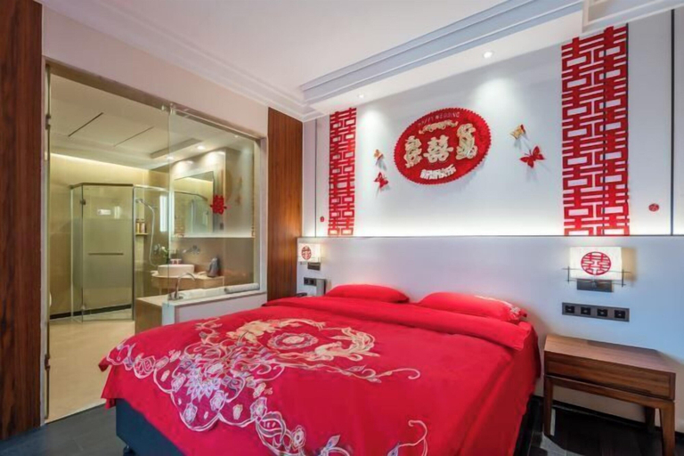 Bedroom 3, Nishi Haitai Hotel, Jinan