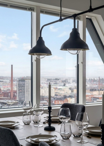 Food & Drinks, 12th Floor Sauna Retreat with Stunning City Views, Pirkanmaa